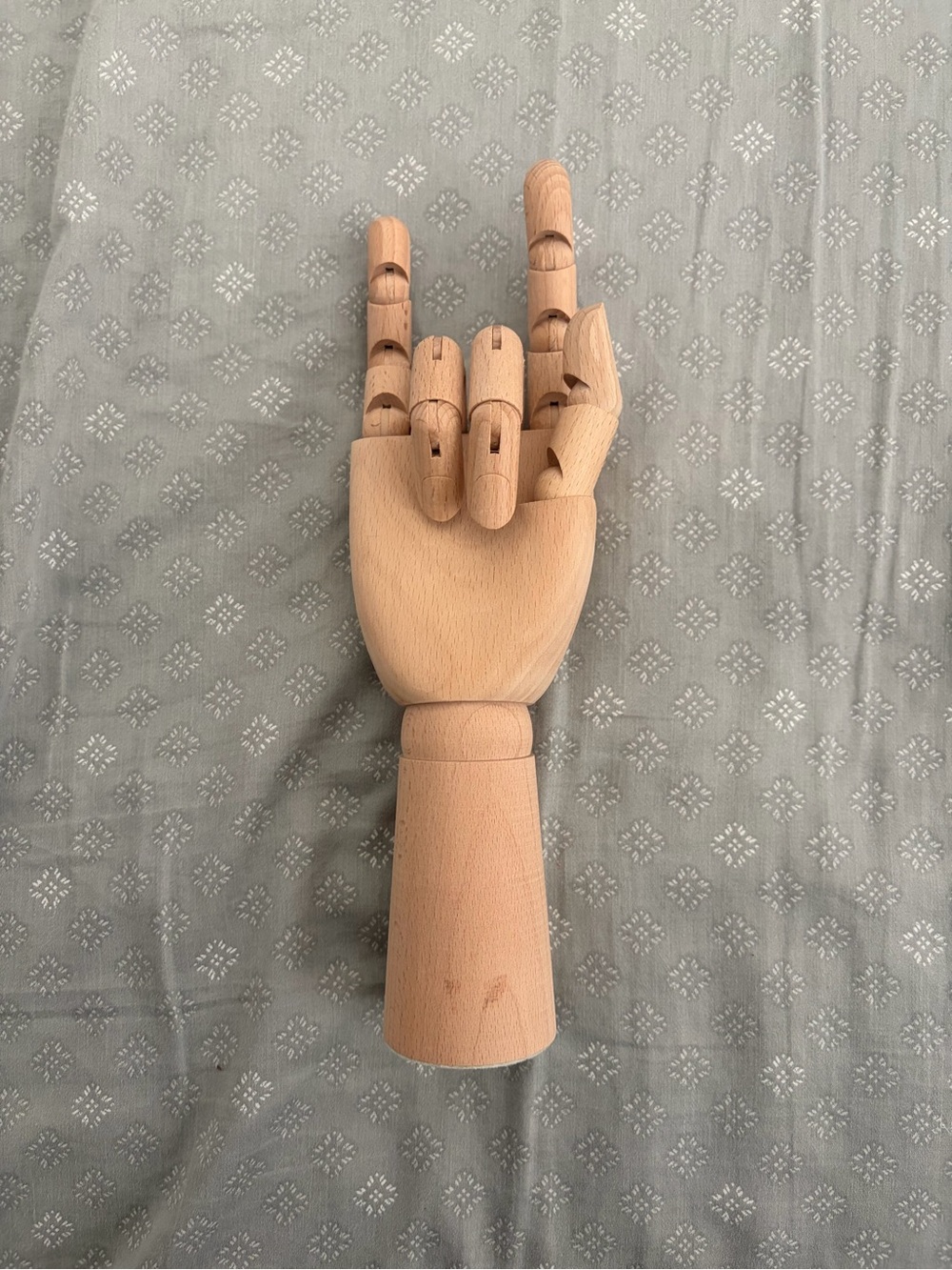 IKEA Wooden Articulated Hand in Light Brown